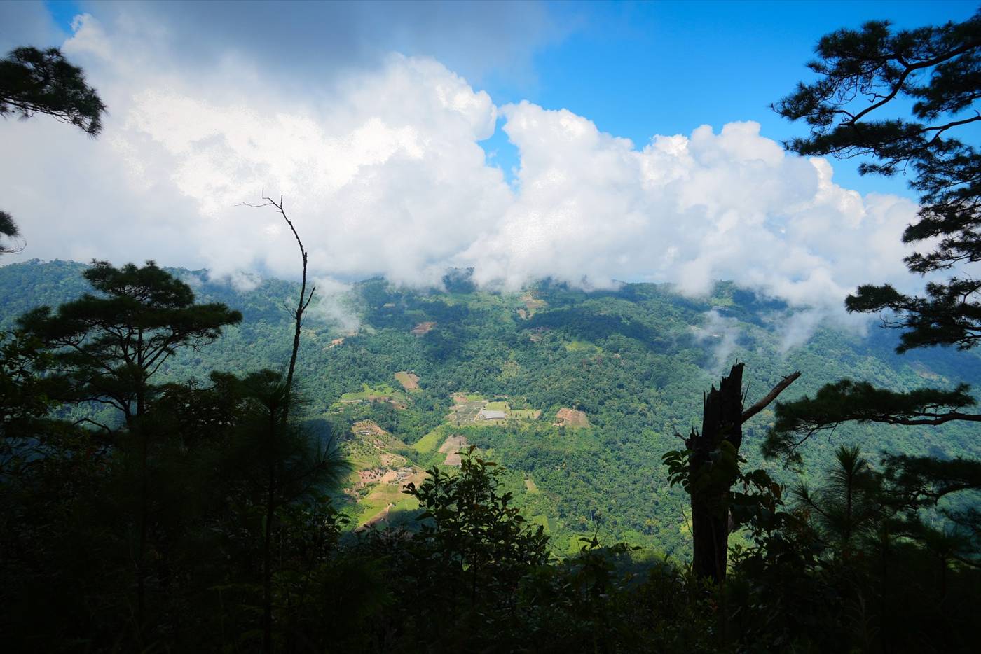 Clouds over the valley